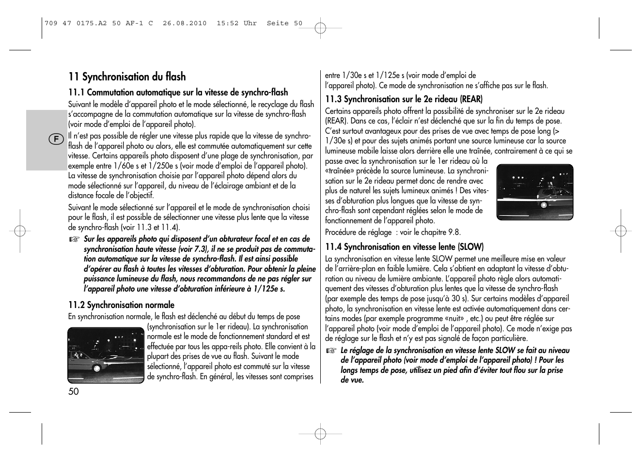 Metz MECABLITZ 50 AF-1 digital Canon User Manual | Page 50 / 174