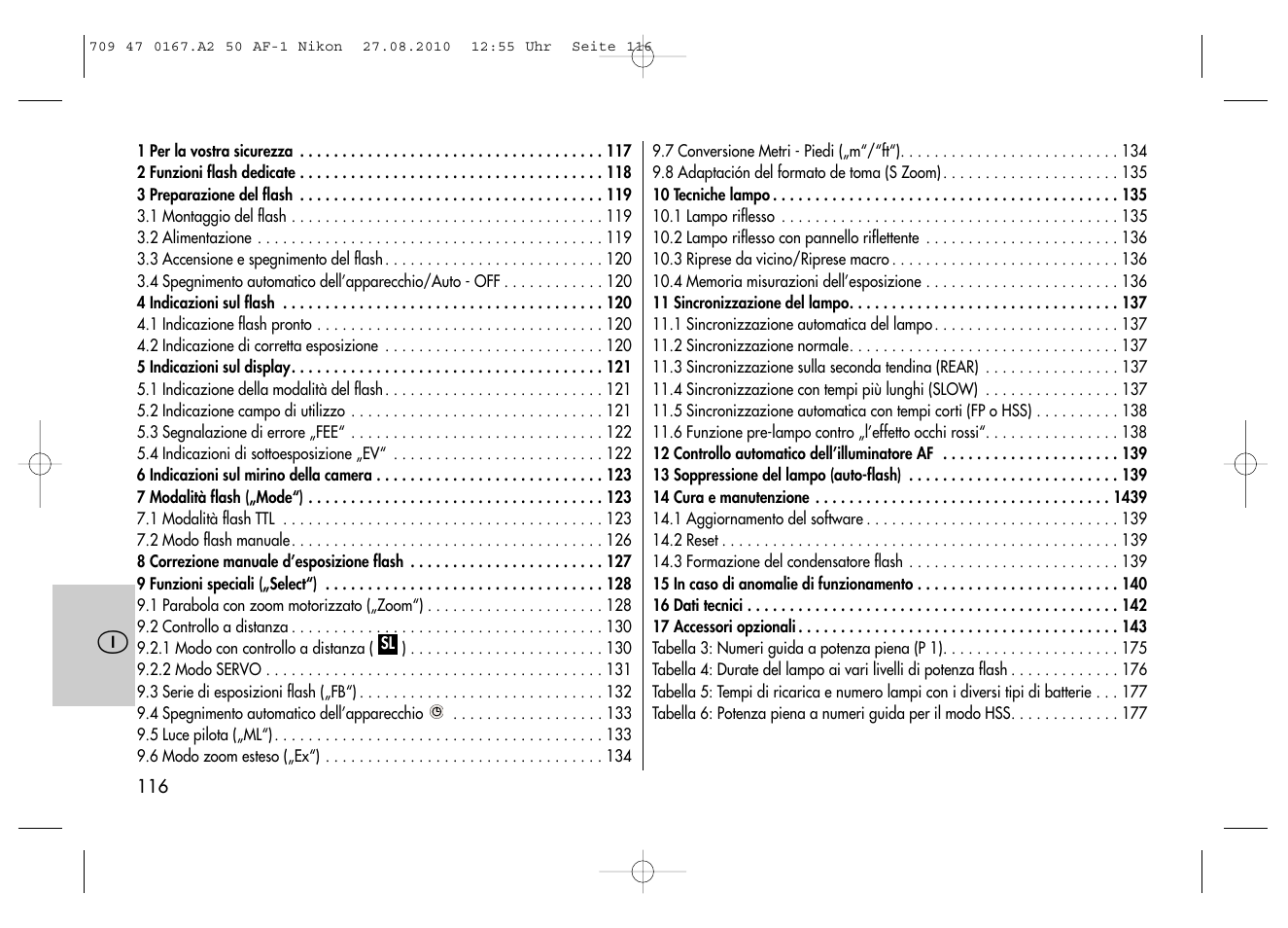 Metz MECABLITZ 50 AF-1 digital Nikon User Manual | Page 116 / 182