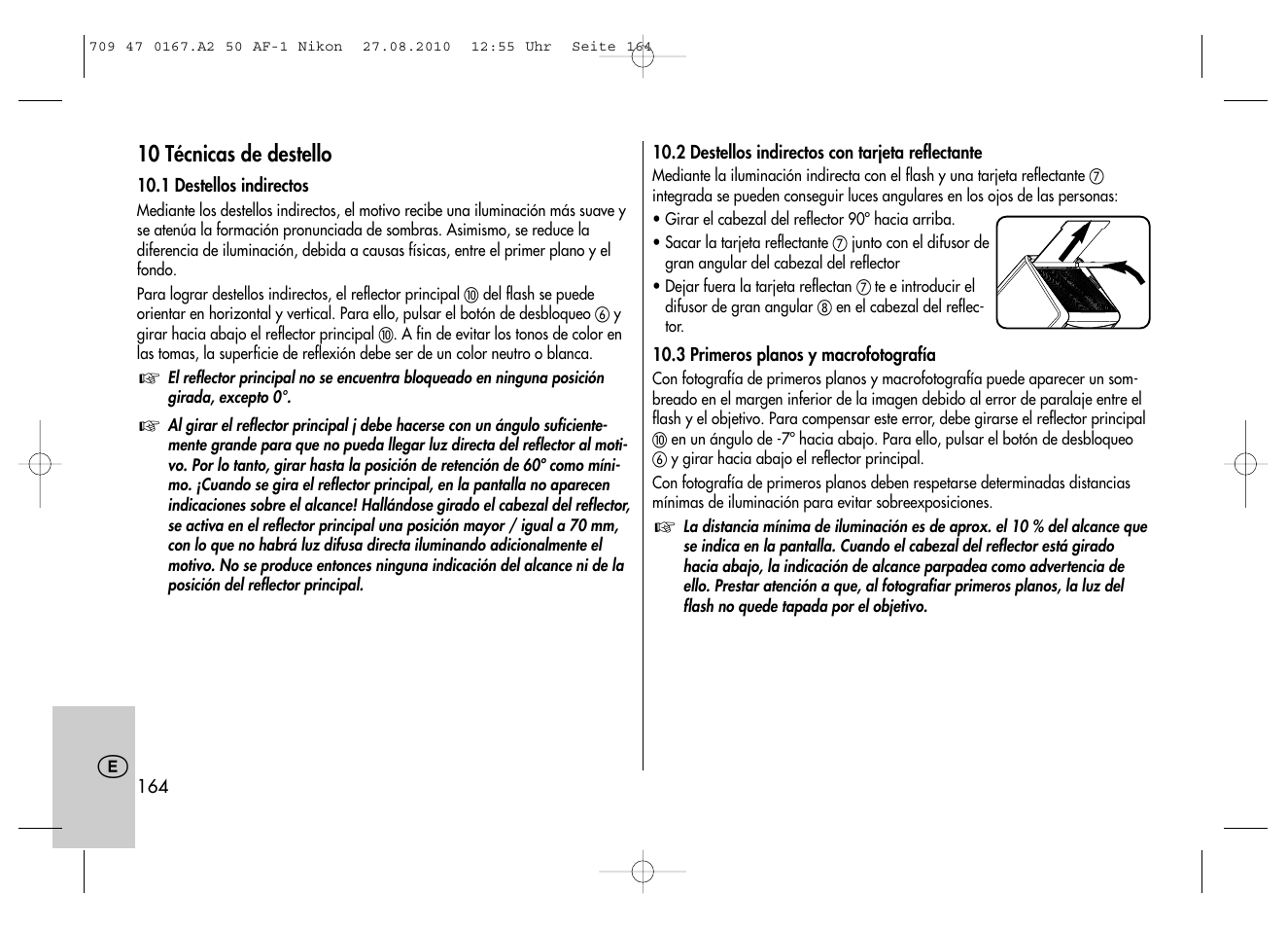 Metz MECABLITZ 50 AF-1 digital Nikon User Manual | Page 164 / 182