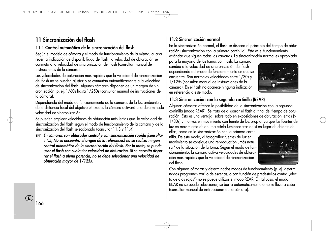 Metz MECABLITZ 50 AF-1 digital Nikon User Manual | Page 166 / 182