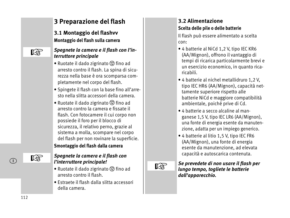 Metz MECABLITZ 44 AF-1 digital User Manual | Page 112 / 166