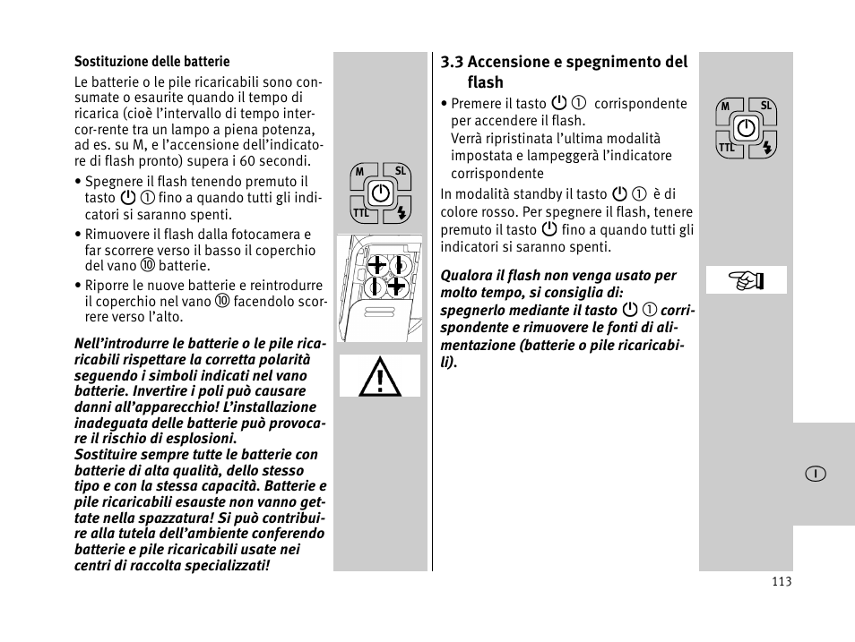 Metz MECABLITZ 44 AF-1 digital User Manual | Page 113 / 166