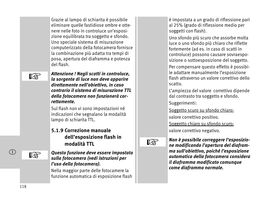 Metz MECABLITZ 44 AF-1 digital User Manual | Page 118 / 166