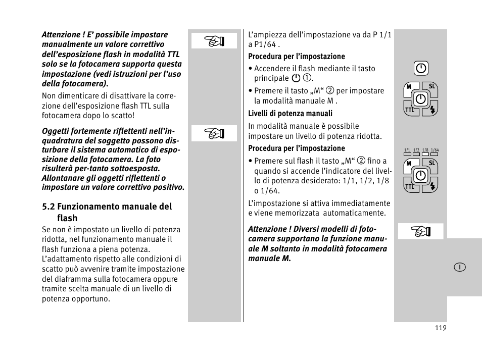 Metz MECABLITZ 44 AF-1 digital User Manual | Page 119 / 166