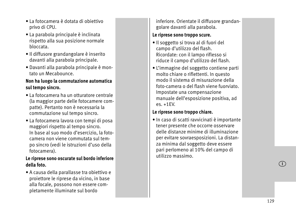 Metz MECABLITZ 44 AF-1 digital User Manual | Page 129 / 166