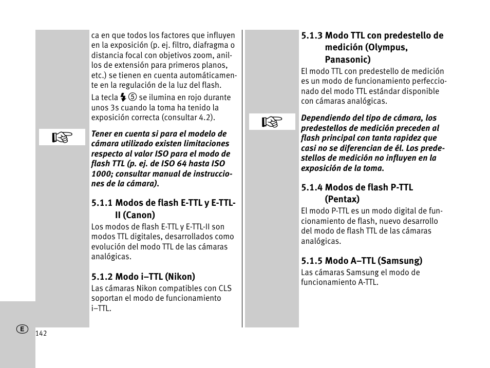 Metz MECABLITZ 44 AF-1 digital User Manual | Page 142 / 166
