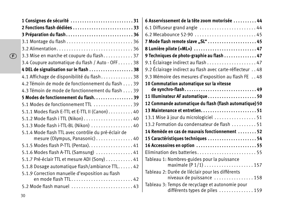 Metz MECABLITZ 44 AF-1 digital User Manual | Page 30 / 166