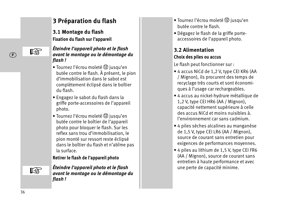 Metz MECABLITZ 44 AF-1 digital User Manual | Page 36 / 166