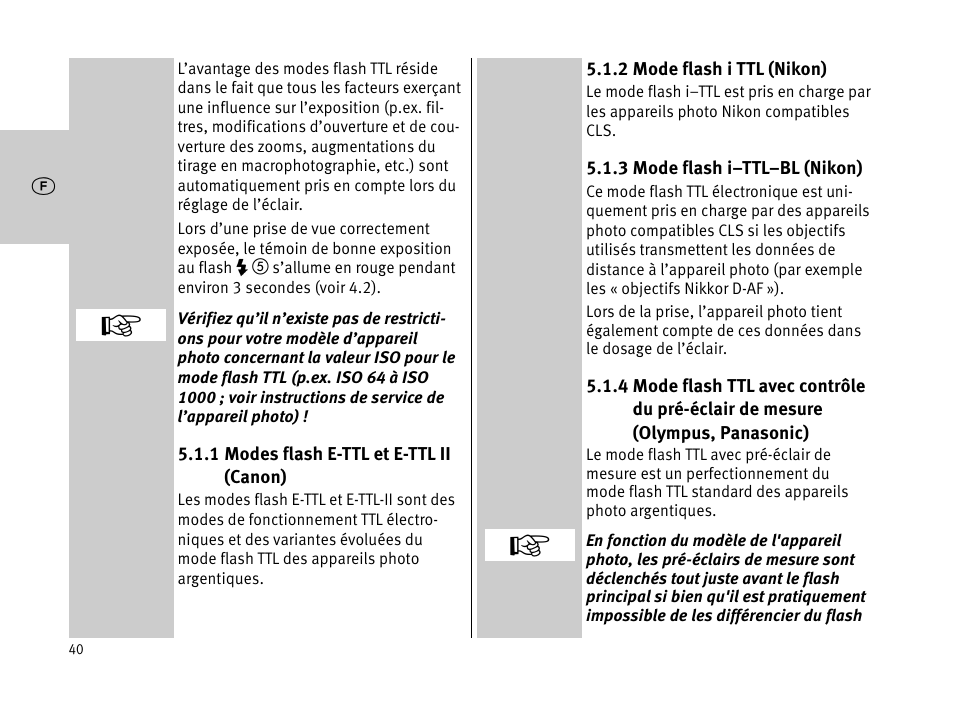 Metz MECABLITZ 44 AF-1 digital User Manual | Page 40 / 166