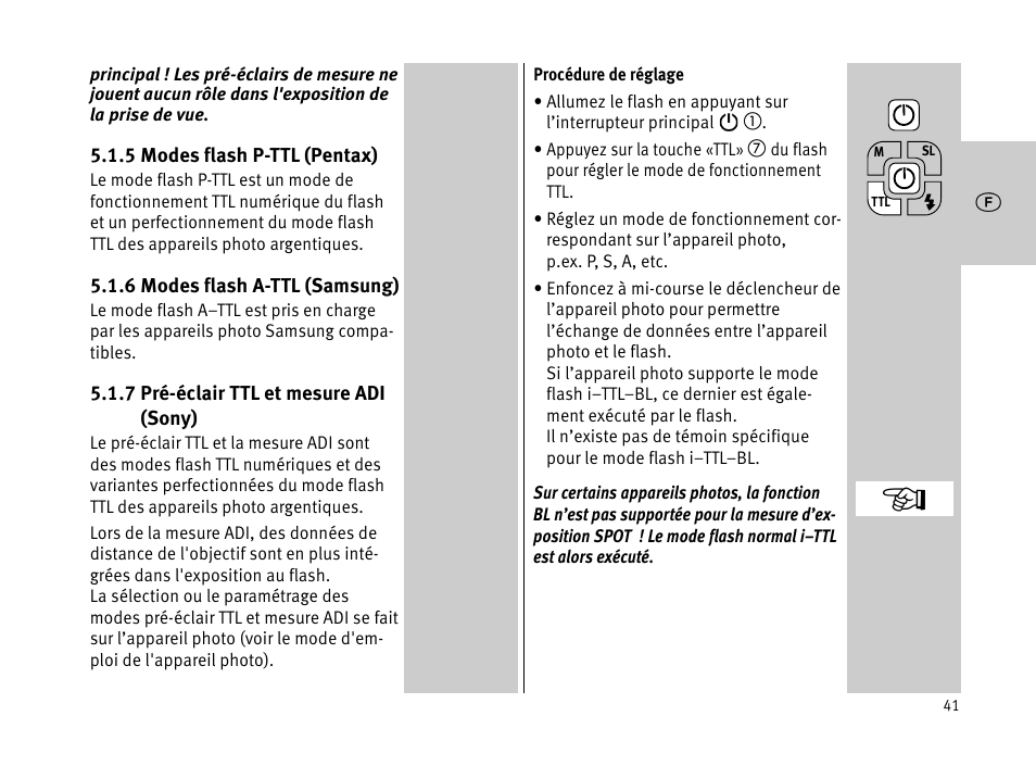 Metz MECABLITZ 44 AF-1 digital User Manual | Page 41 / 166