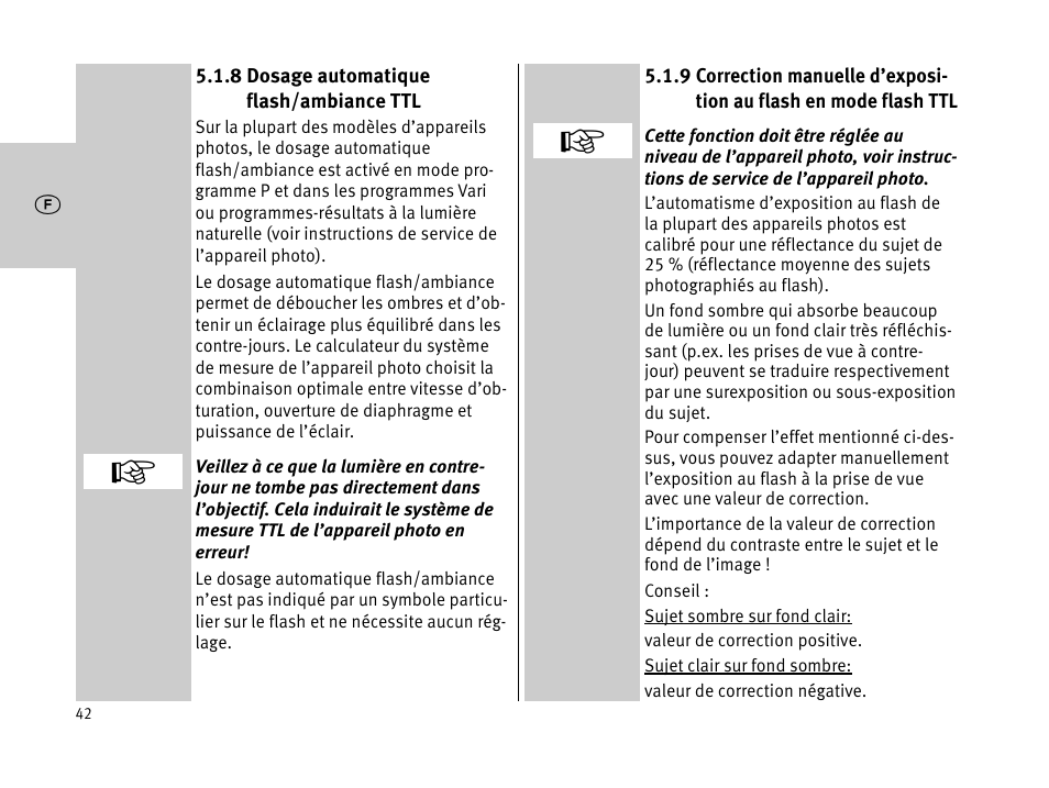 Metz MECABLITZ 44 AF-1 digital User Manual | Page 42 / 166