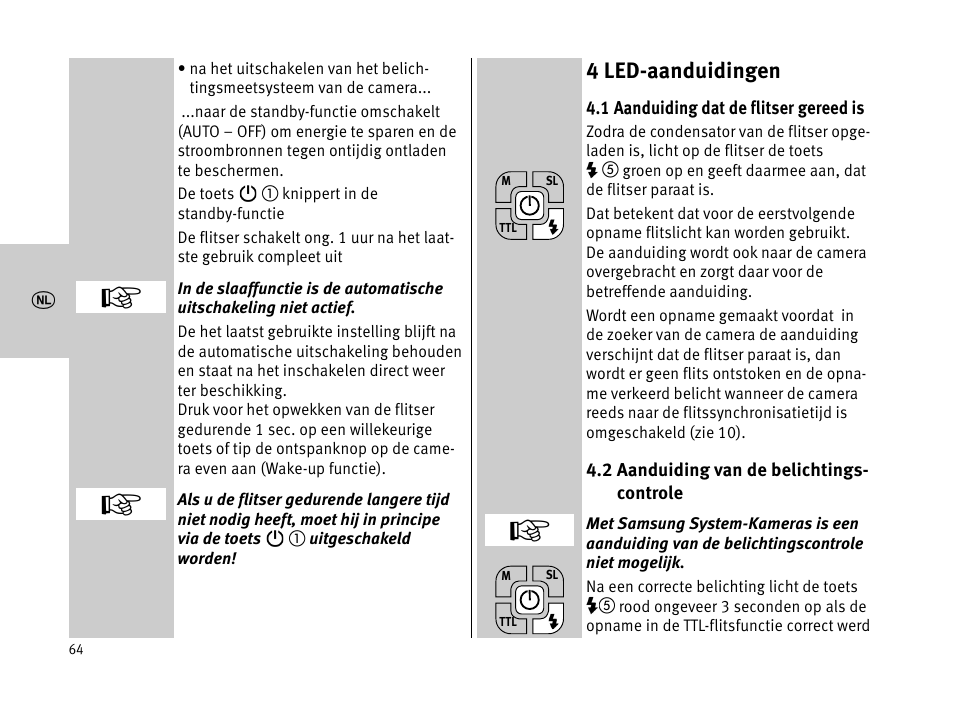 Metz MECABLITZ 44 AF-1 digital User Manual | Page 64 / 166