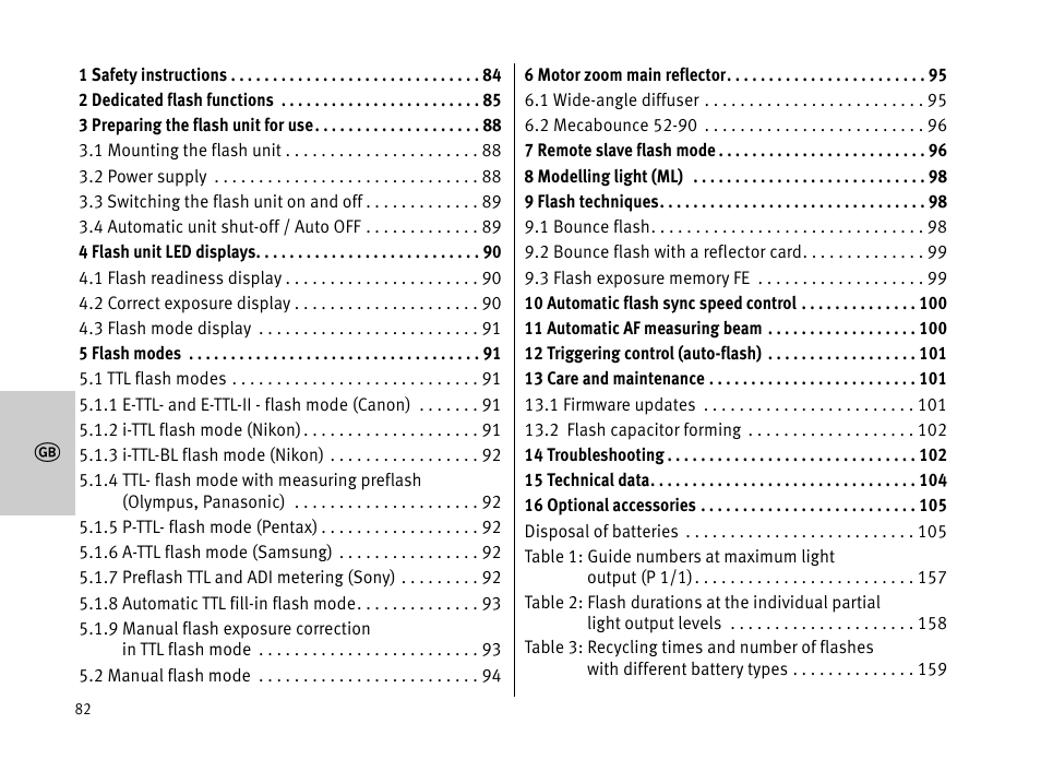 Metz MECABLITZ 44 AF-1 digital User Manual | Page 82 / 166