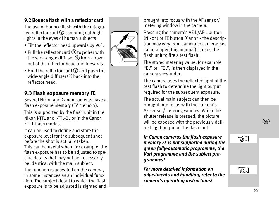 Metz MECABLITZ 44 AF-1 digital User Manual | Page 99 / 166