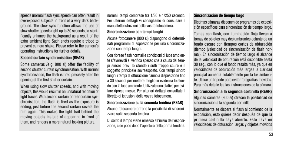 Metz MECABLITZ 40 AF-4 Minolta User Manual | Page 53 / 78