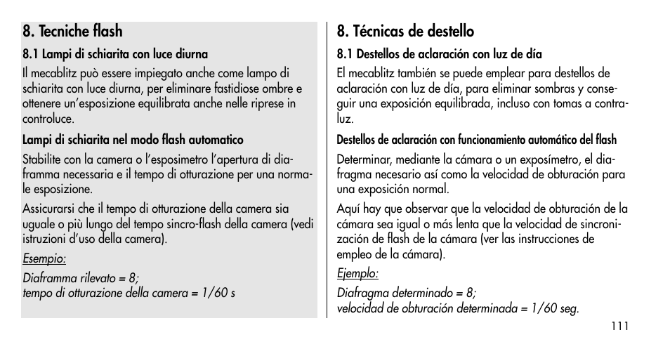 Metz MECABLITZ 36 C-2 User Manual | Page 111 / 132