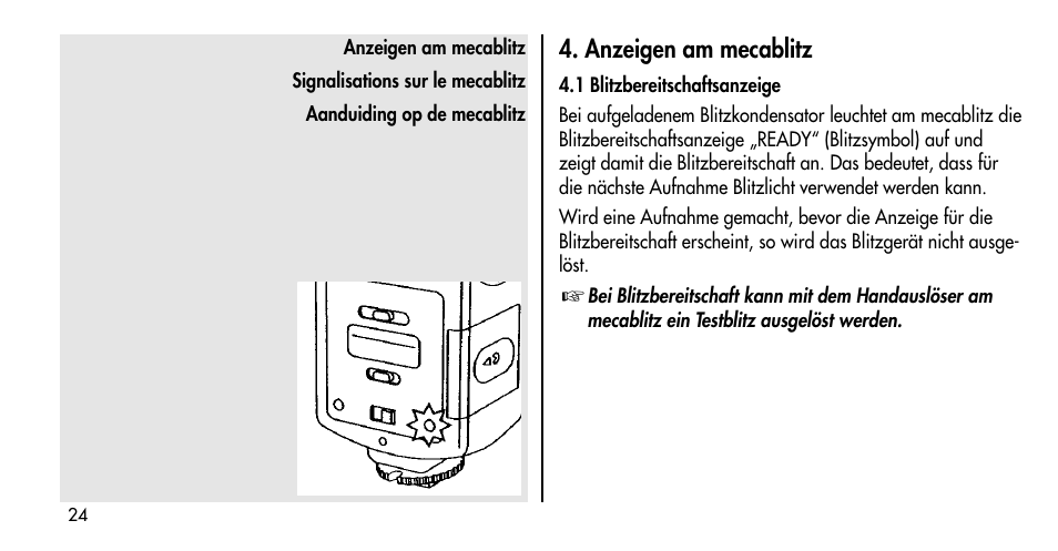 Metz MECABLITZ 36 C-2 User Manual | Page 24 / 132