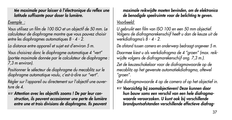 Metz MECABLITZ 36 C-2 User Manual | Page 37 / 132