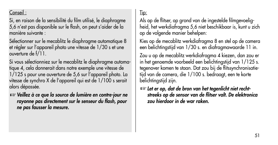 Metz MECABLITZ 36 C-2 User Manual | Page 51 / 132