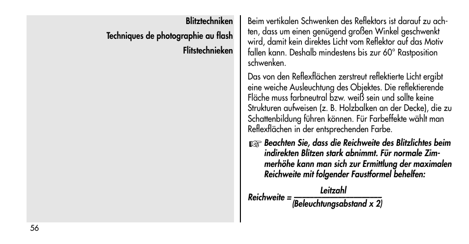 Metz MECABLITZ 36 C-2 User Manual | Page 56 / 132