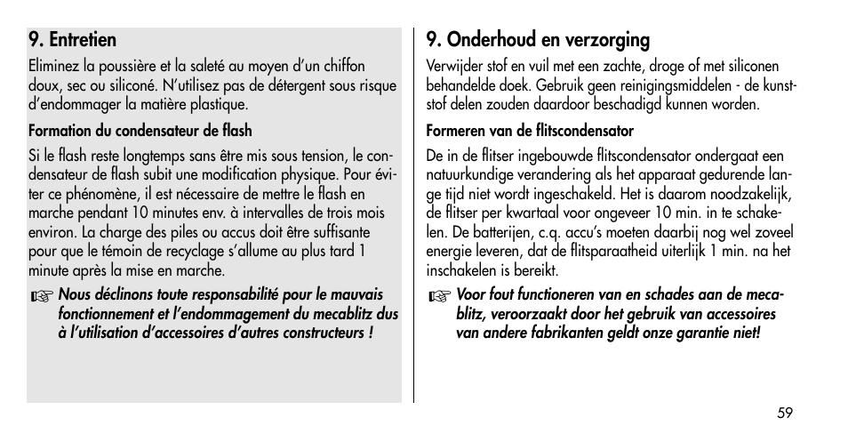 Metz MECABLITZ 36 C-2 User Manual | Page 59 / 132