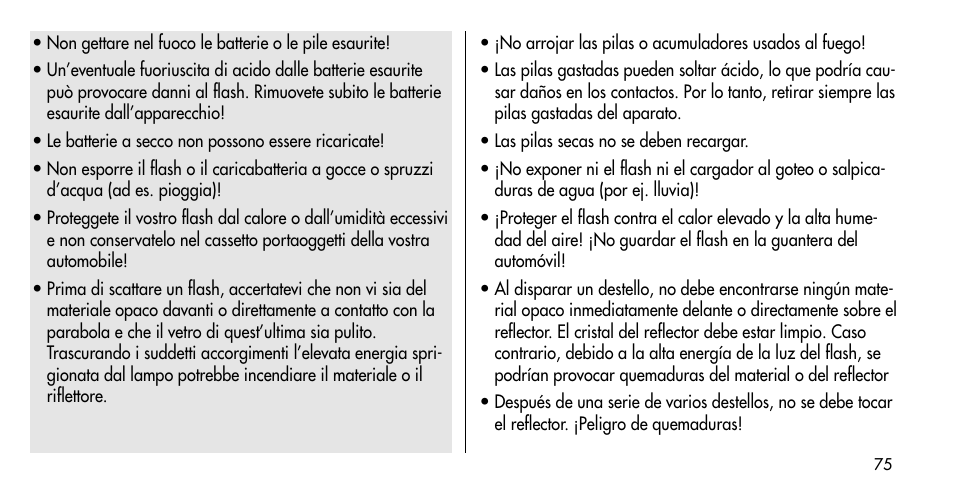 Metz MECABLITZ 36 C-2 User Manual | Page 75 / 132