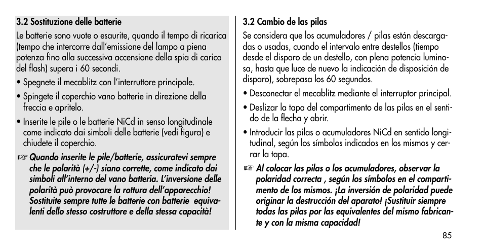Metz MECABLITZ 36 C-2 User Manual | Page 85 / 132