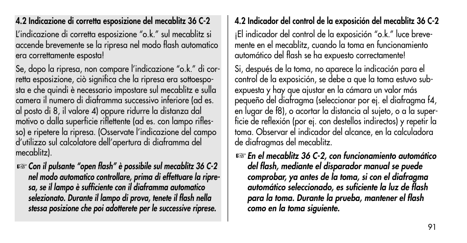 Metz MECABLITZ 36 C-2 User Manual | Page 91 / 132