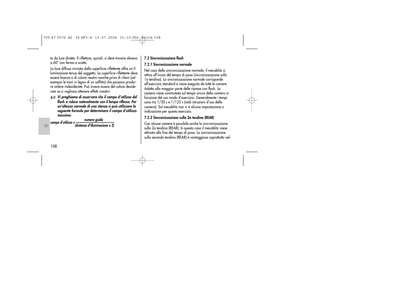 Metz MECABLITZ 36 AF-3 User Manual | Page 108 / 144