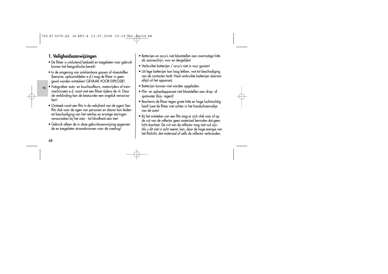 Metz MECABLITZ 36 AF-3 User Manual | Page 48 / 144