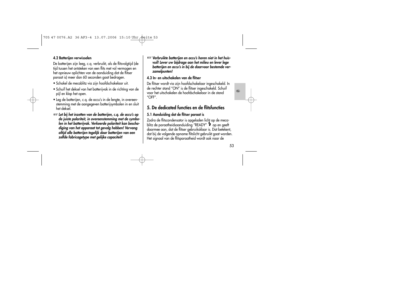 Metz MECABLITZ 36 AF-3 User Manual | Page 53 / 144