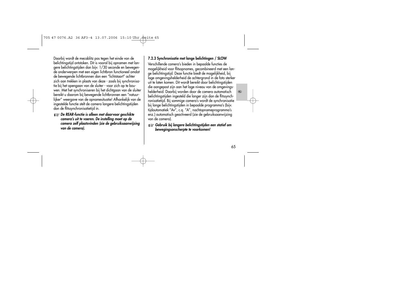 Metz MECABLITZ 36 AF-3 User Manual | Page 65 / 144