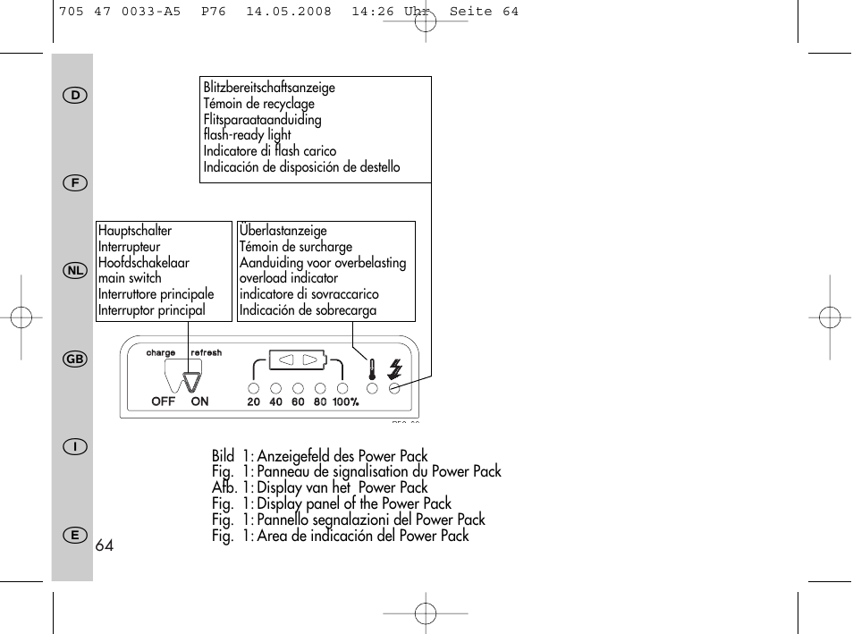 Metz Power Pack P76 User Manual | Page 64 / 70