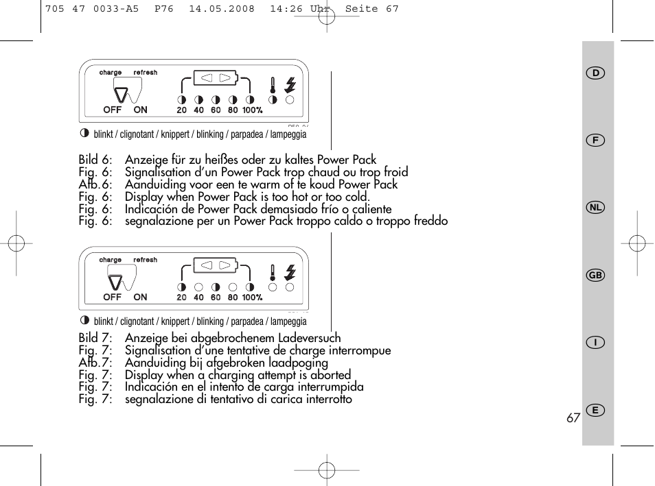 Metz Power Pack P76 User Manual | Page 67 / 70