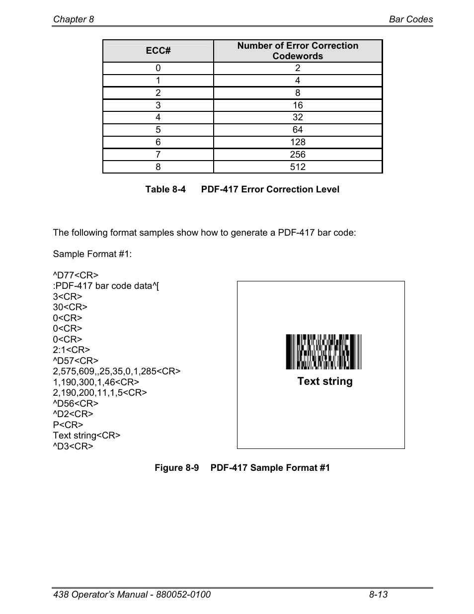 Microcom 438 User Manual | Page 130 / 214
