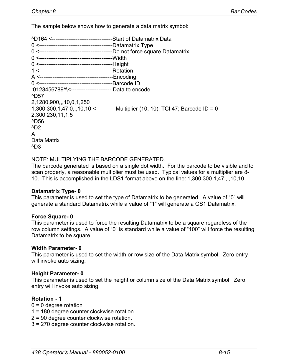 Microcom 438 User Manual | Page 132 / 214