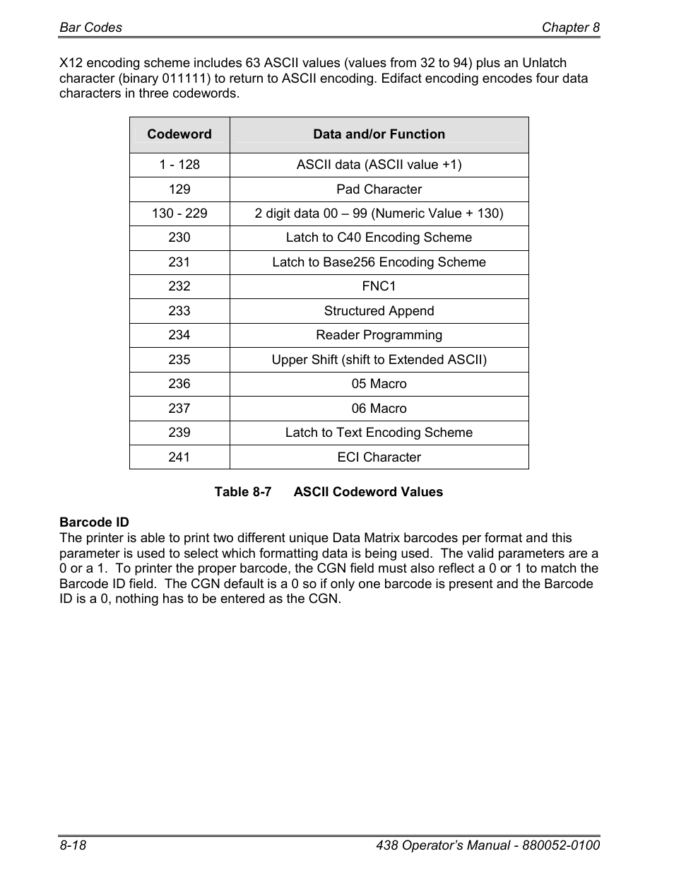 Microcom 438 User Manual | Page 135 / 214