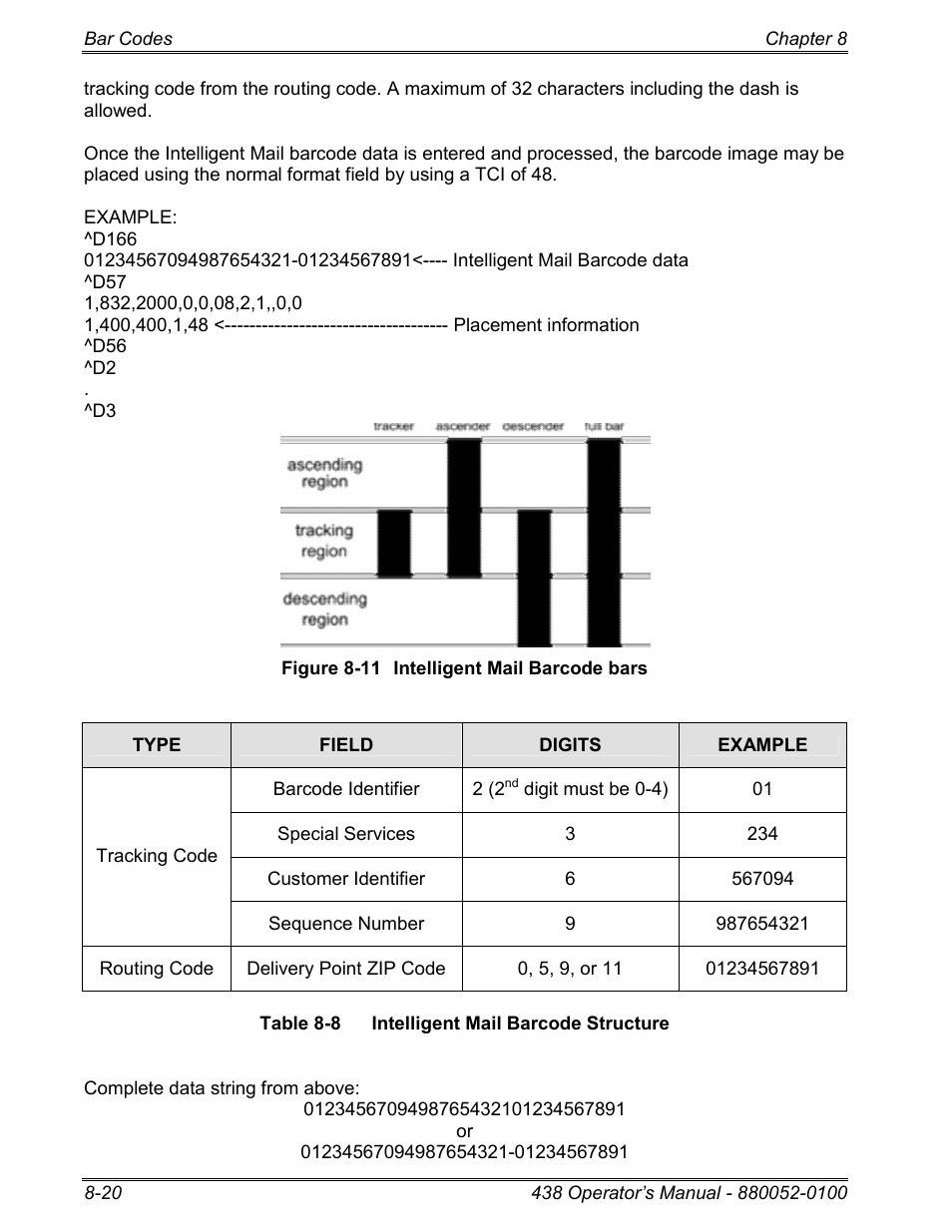 Microcom 438 User Manual | Page 137 / 214