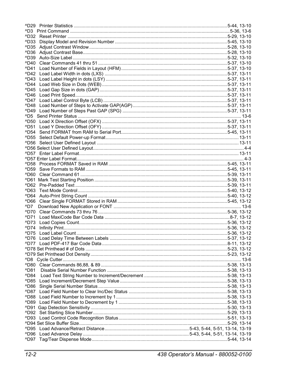 Microcom 438 User Manual | Page 175 / 214