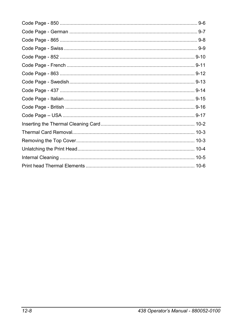 Microcom 438 User Manual | Page 181 / 214