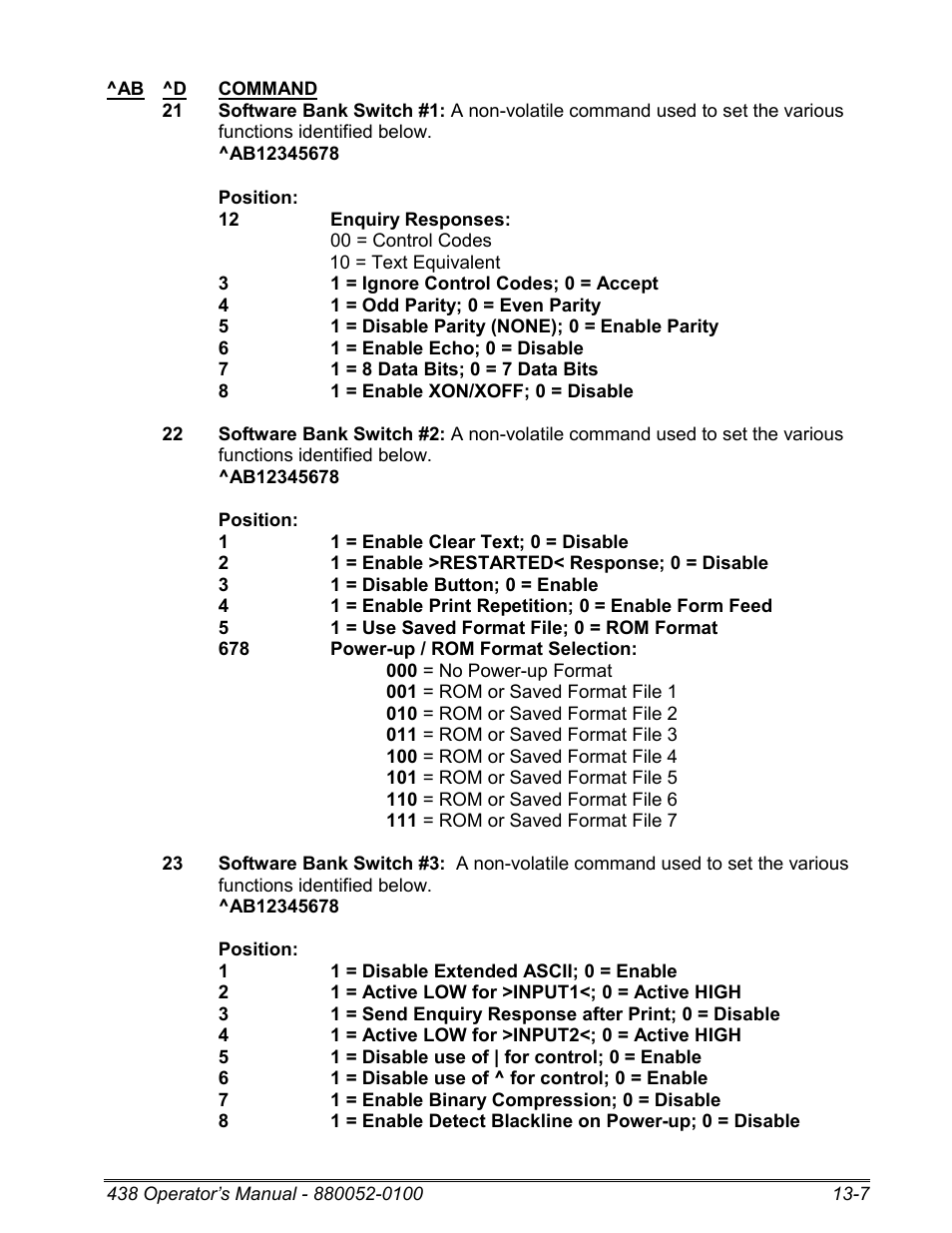 Microcom 438 User Manual | Page 190 / 214