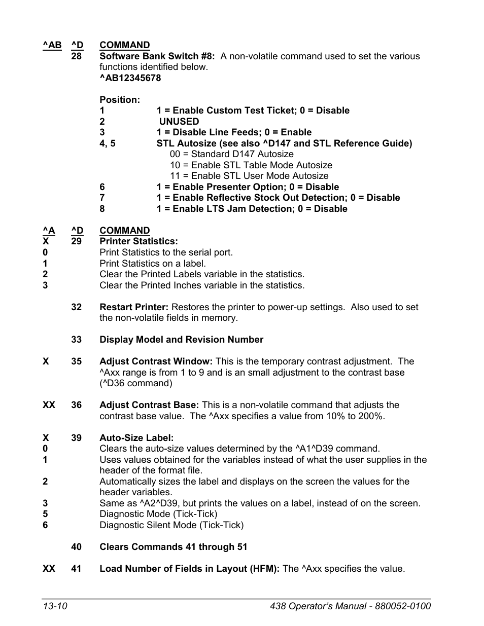 Microcom 438 User Manual | Page 193 / 214