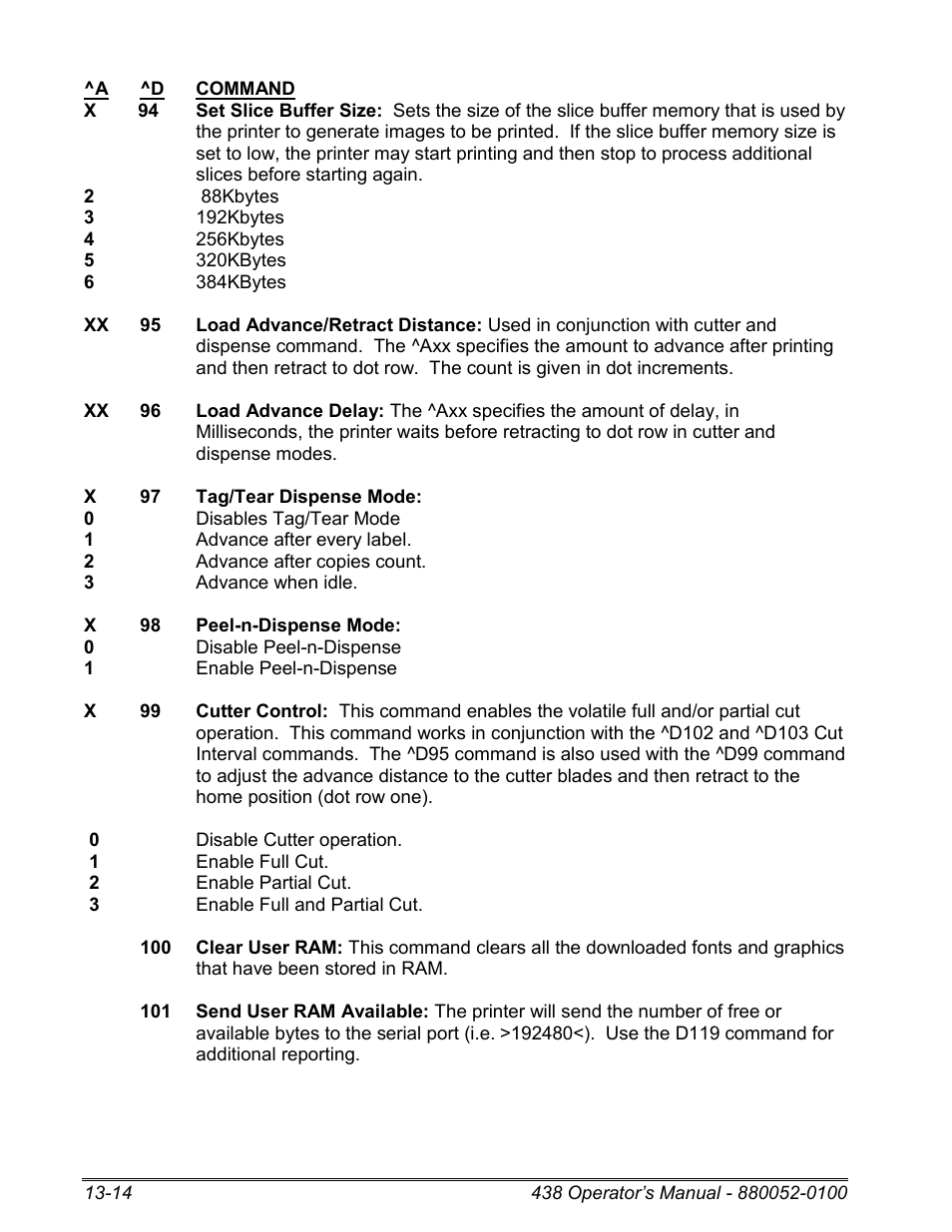 Microcom 438 User Manual | Page 197 / 214