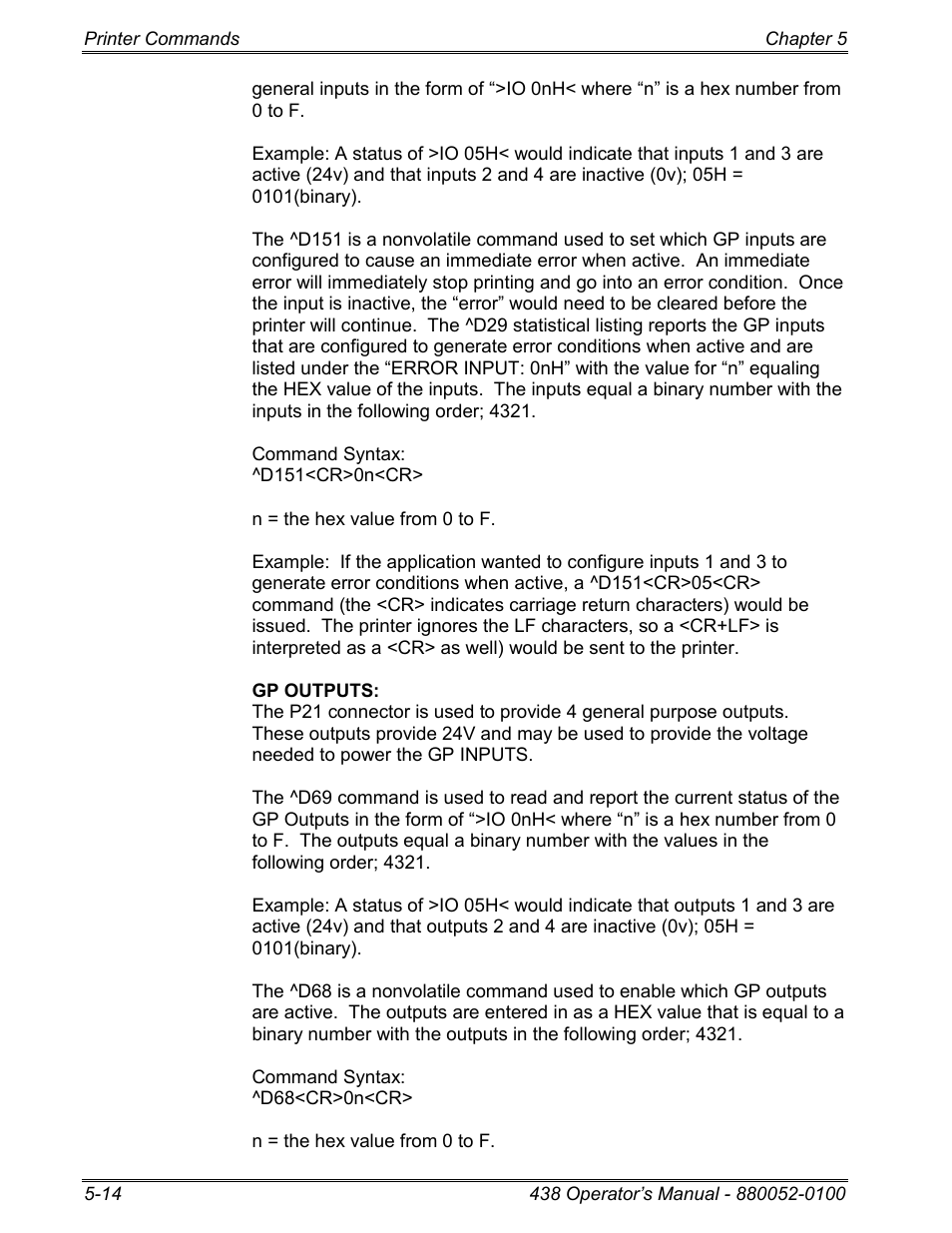 Microcom 438 User Manual | Page 61 / 214