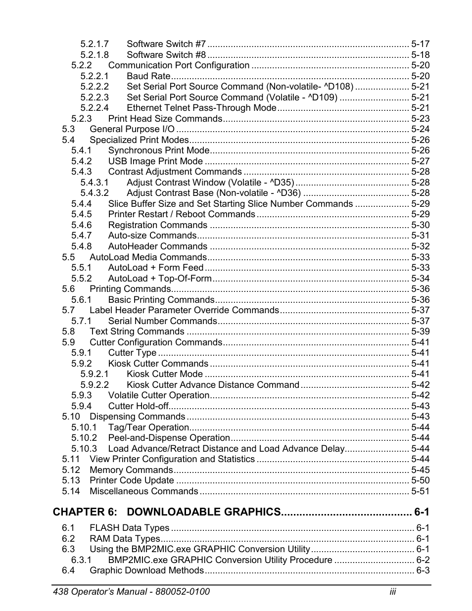 Microcom 438 User Manual | Page 7 / 214