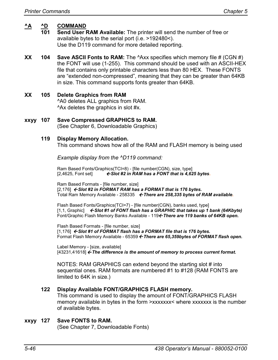 Microcom 438 User Manual | Page 93 / 214