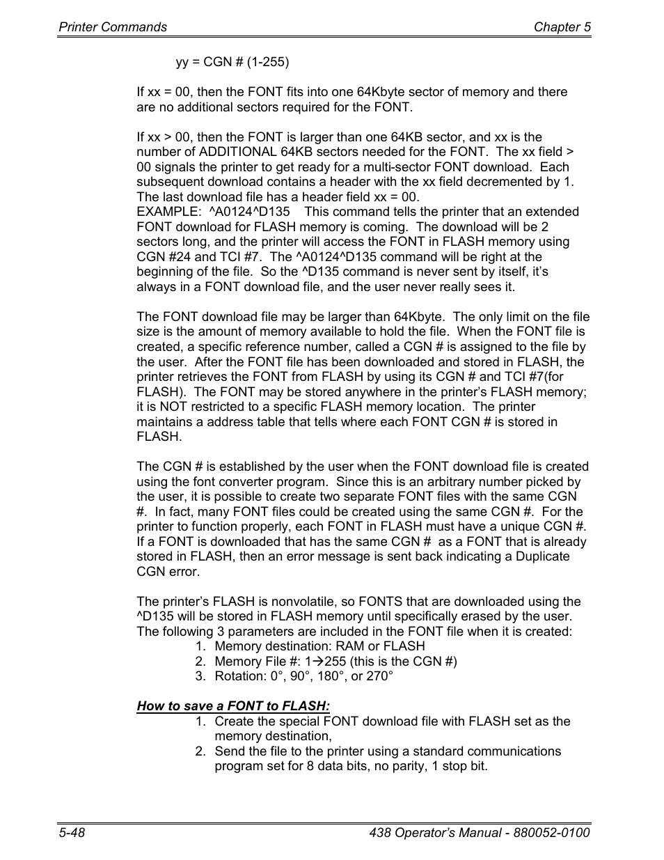 Microcom 438 User Manual | Page 95 / 214