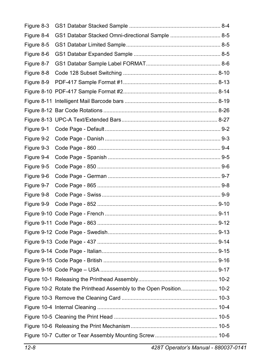 Microcom 428T User Manual | Page 216 / 249
