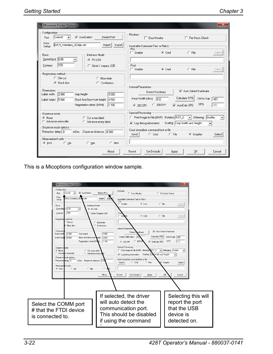 Microcom 428T User Manual | Page 38 / 249