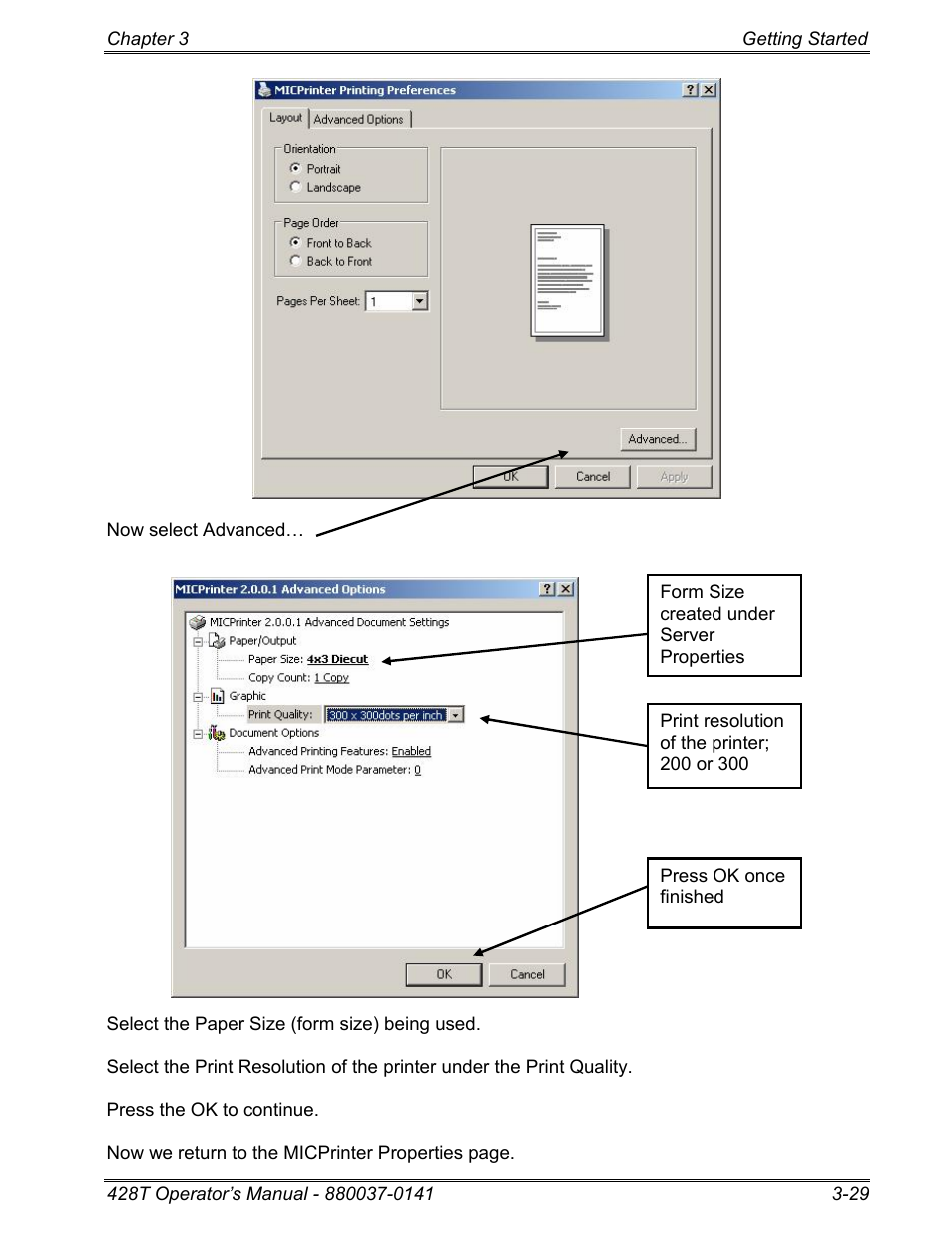 Microcom 428T User Manual | Page 45 / 249